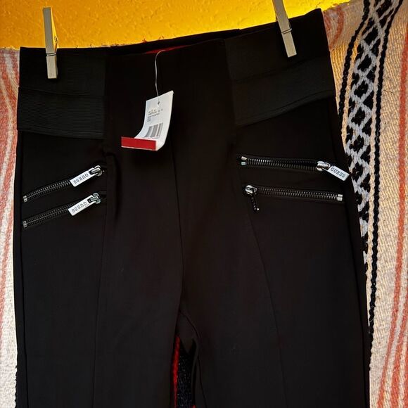 GUESS FACTORY  Penny Ponte Pants in black NWT SZ Snall - Picture 8 of 13